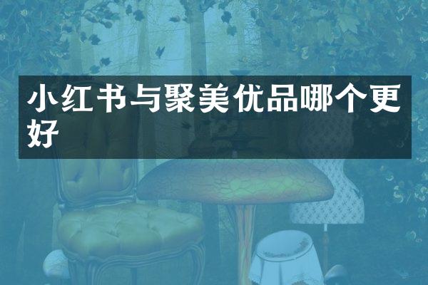 小红书与聚美优品哪个更好