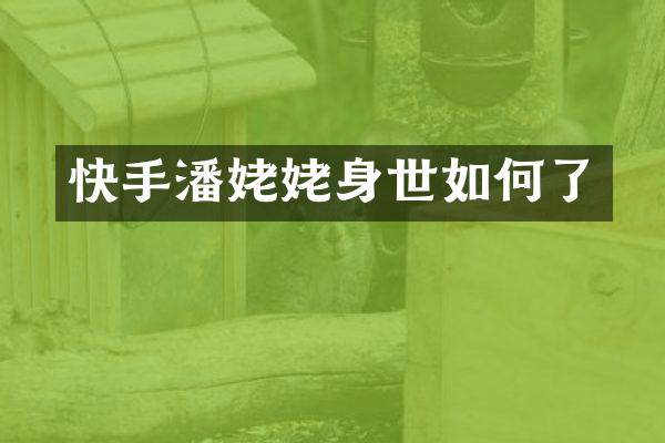 快手潘姥姥身世如何了