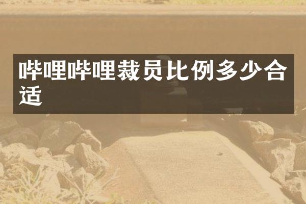 哔哩哔哩裁员比例多少合适