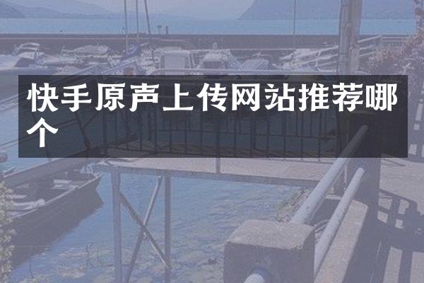快手原声上传网站推荐哪个