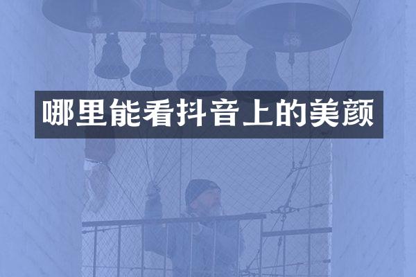 哪里能看抖音上的美颜