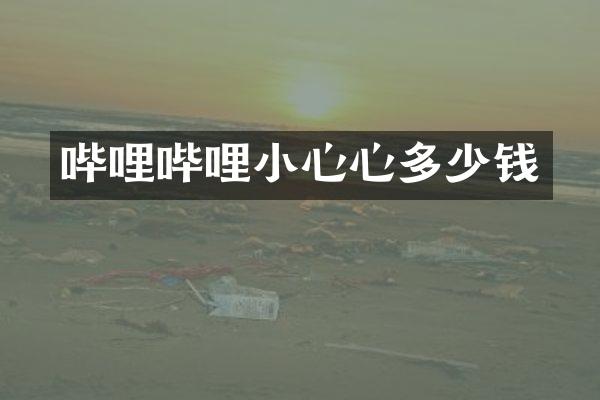 哔哩哔哩小心心多少钱