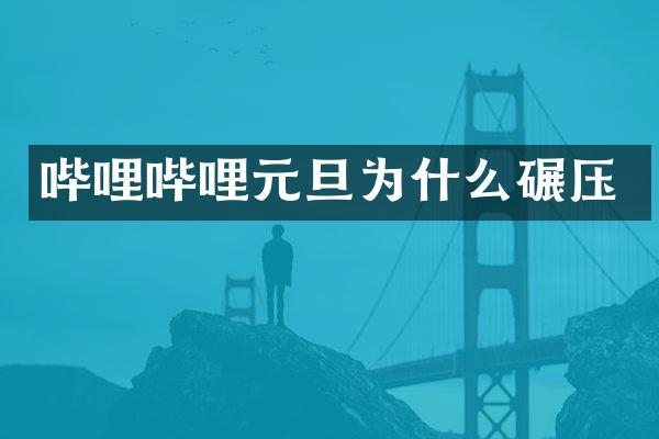 哔哩哔哩元旦为什么碾压
