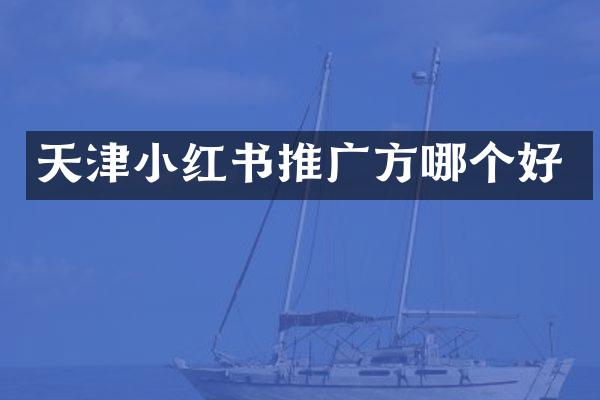 天津小红书推广方哪个好