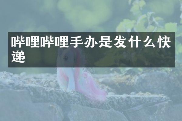 哔哩哔哩手办是发什么快递