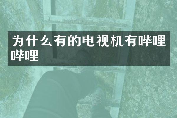 为什么有的电视机有哔哩哔哩