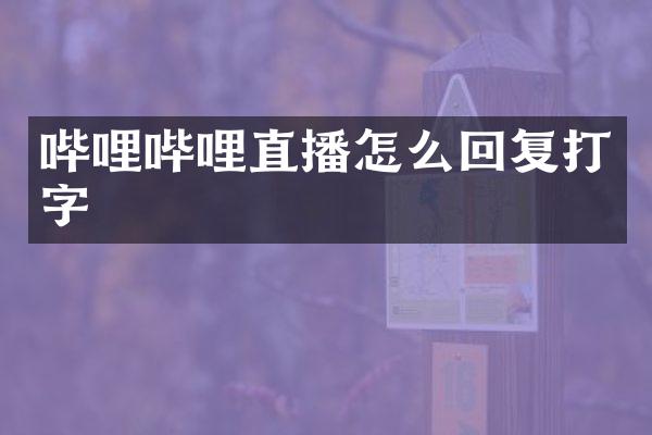 哔哩哔哩直播怎么回复打字