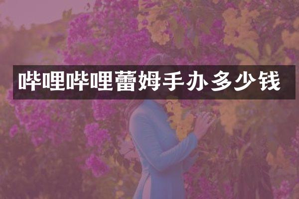 哔哩哔哩蕾姆手办多少钱
