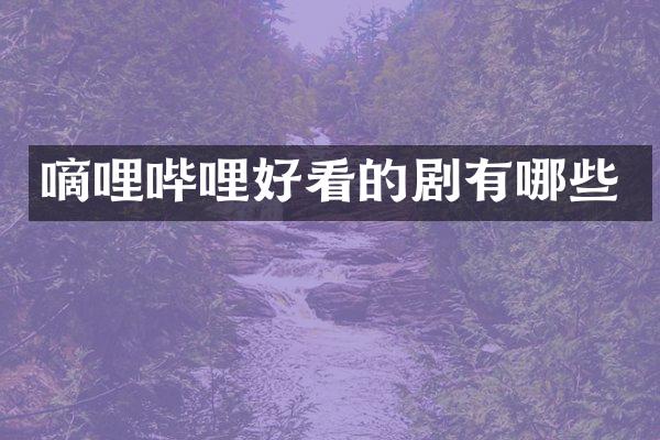 嘀哩哔哩好看的剧有哪些