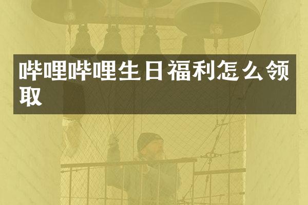 哔哩哔哩生日福利怎么领取