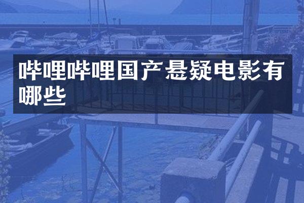 哔哩哔哩国产悬疑电影有哪些