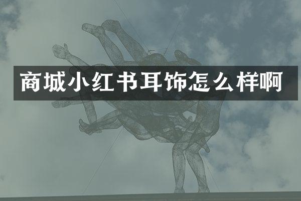 商城小红书耳饰怎么样啊