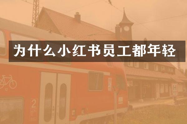 为什么小红书员工都年轻