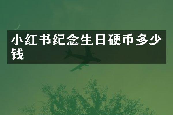 小红书纪念生日硬币多少钱