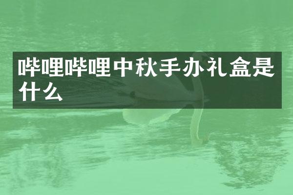 哔哩哔哩中秋手办礼盒是什么