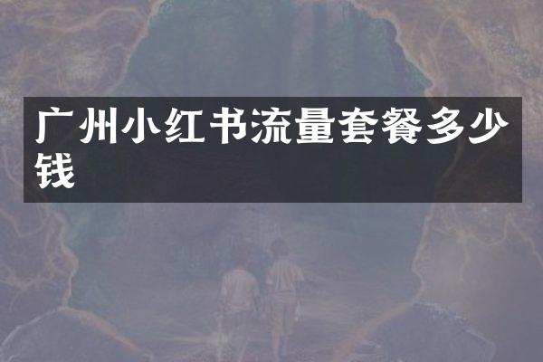 广州小红书流量套餐多少钱