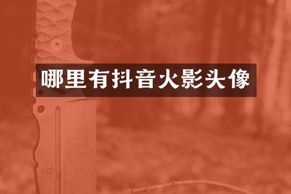 哪里有抖音火影头像