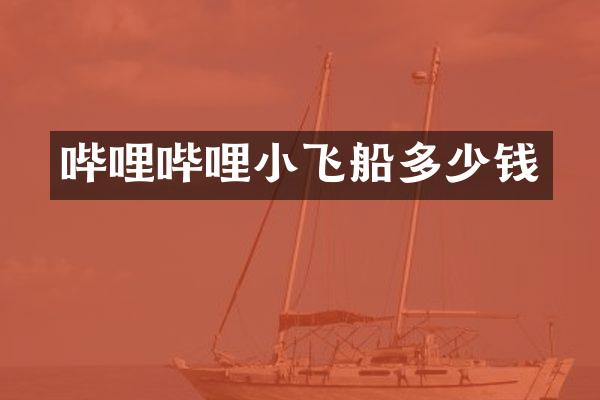 哔哩哔哩小飞船多少钱