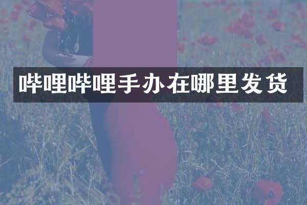 哔哩哔哩手办在哪里发货