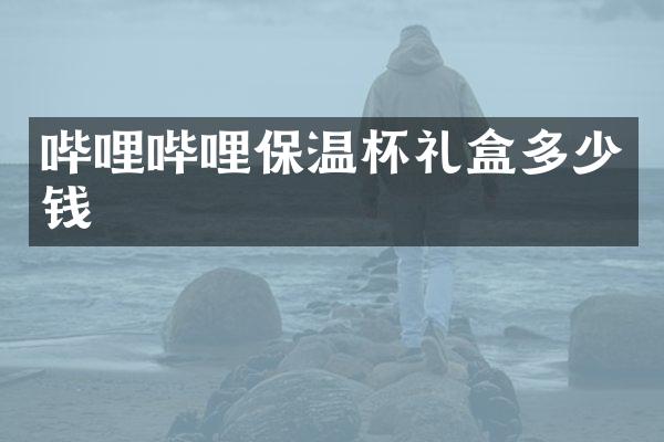 哔哩哔哩保温杯礼盒多少钱