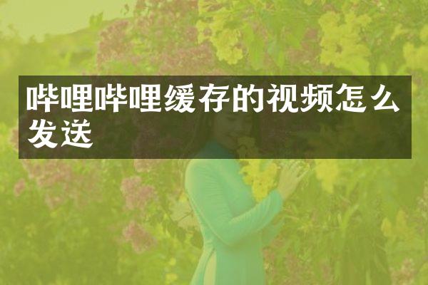 哔哩哔哩缓存的视频怎么发送