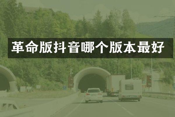 革命版抖音哪个版本最好