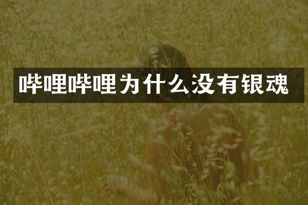 哔哩哔哩为什么没有银魂