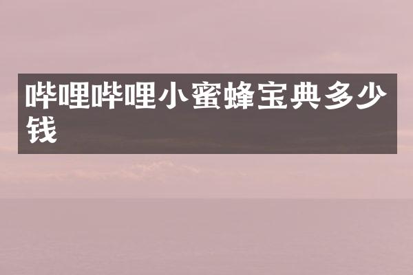 哔哩哔哩宝典多少钱