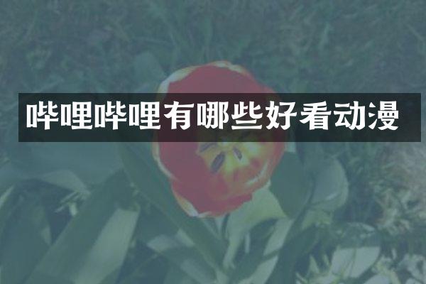 哔哩哔哩有哪些好看动漫