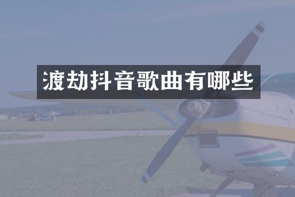 渡劫抖音歌曲有哪些