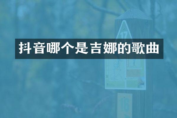 抖音哪个是吉娜的歌曲