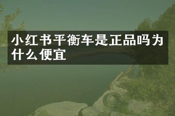 小红书平衡车是正品吗为什么便宜