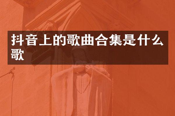 抖音上的歌曲合集是什么歌