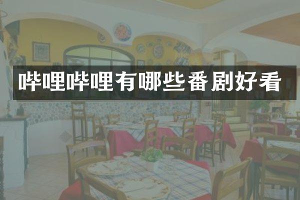 哔哩哔哩有哪些番剧好看