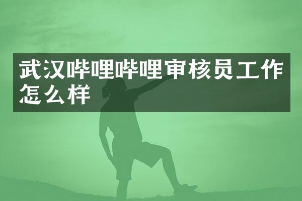 武汉哔哩哔哩审核员工作怎么样