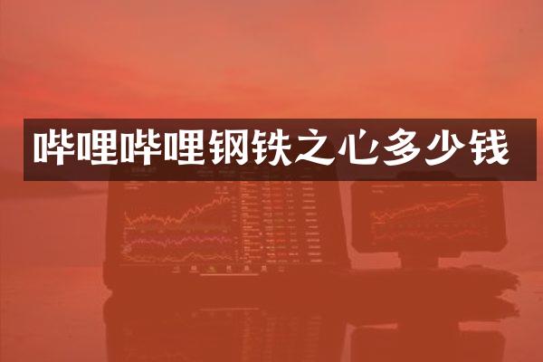 哔哩哔哩钢铁之心多少钱