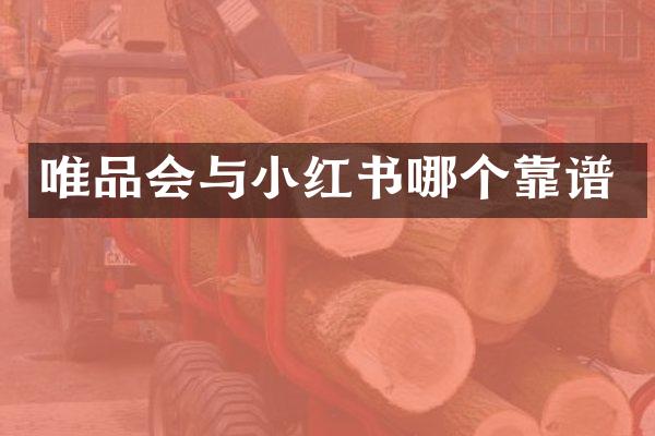 唯品会与小红书哪个靠谱