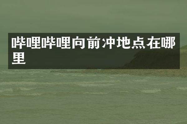 哔哩哔哩向前冲地点在哪里